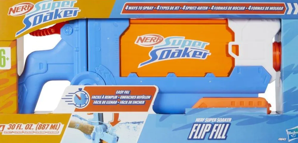 Nerf super soaker flipp fill^ Jeux D'Eau Et De Plage