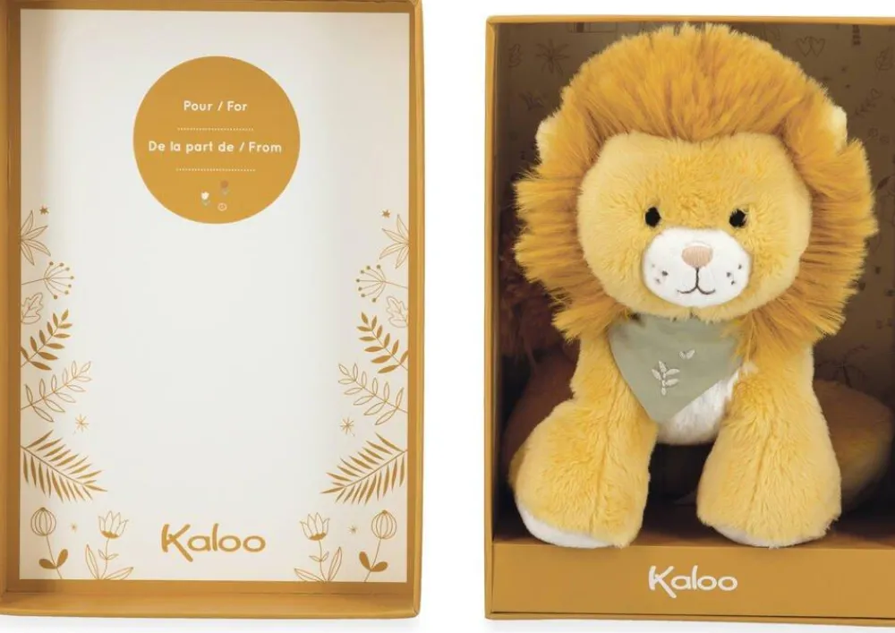 Kaloo Nougat Lion 17cm - Peluche Ultra Douce Et Moelleuse^ Doudous