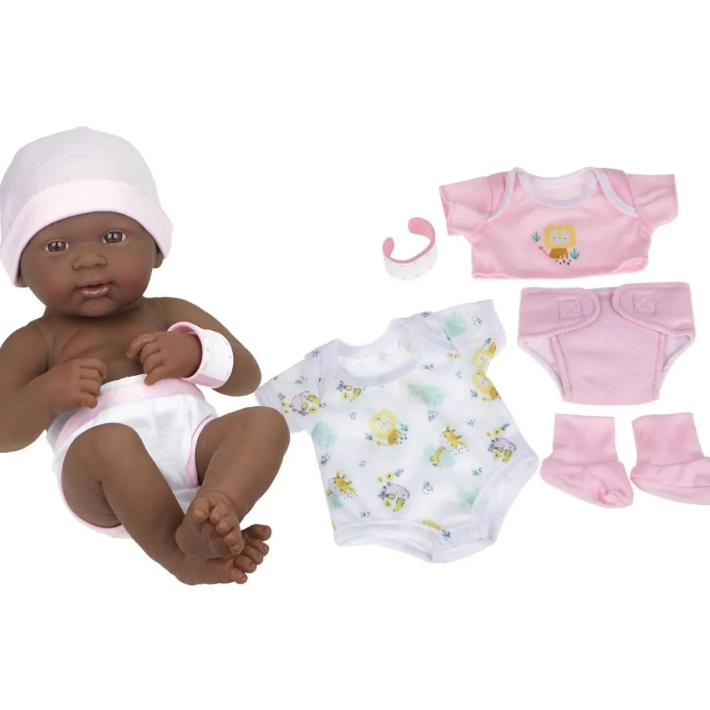 Cerise & Capucine Nouveau-né métisse fille ou garçon 36cm^ Poupons Classiques