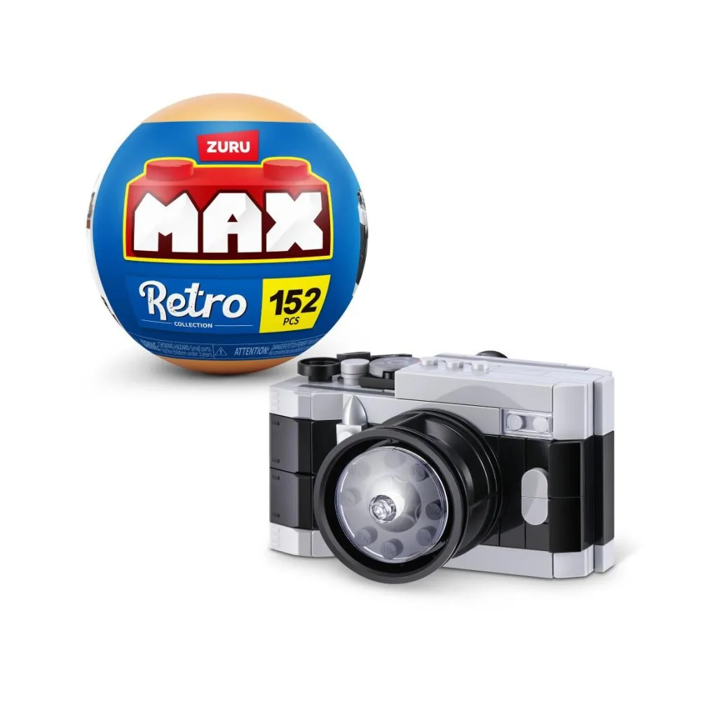 Zuru Objet rétro à construire Collection Rétro série 2 Max^ Super Héros, Cinéma Et Jeux Vidéo