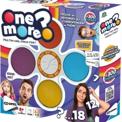 GP Toys One more jeu - Plus t'en sais, mieux c'est !^ Jeux D'Ambiance