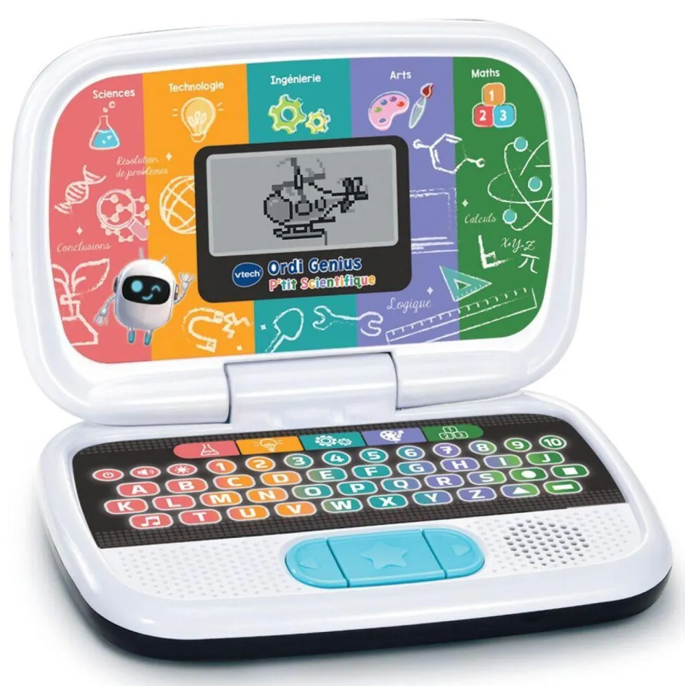 VTech Ordi genius P'tit Scientifique^ Ordinateurs Et Tablettes Éducatives
