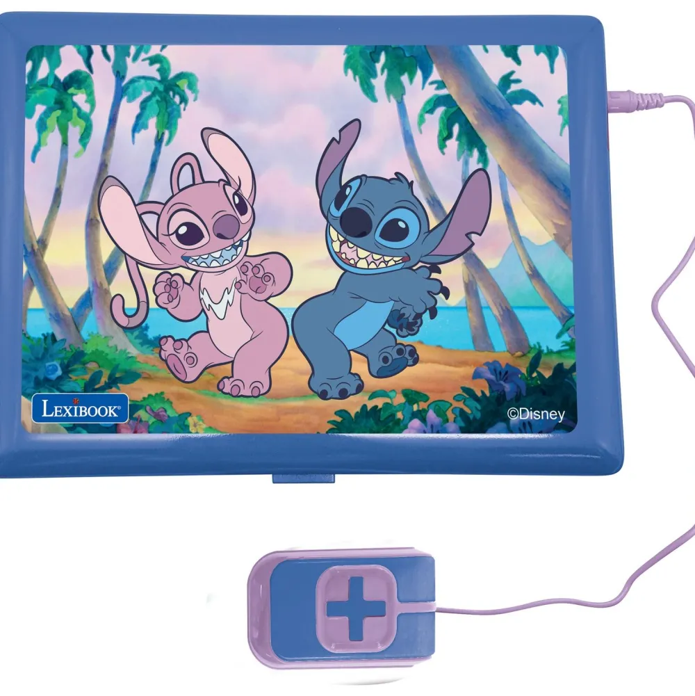 Lexibook Ordinateur éducatif bilingue 180 activités bilingues - Stitch^ Ordinateurs Et Tablettes Éducatives