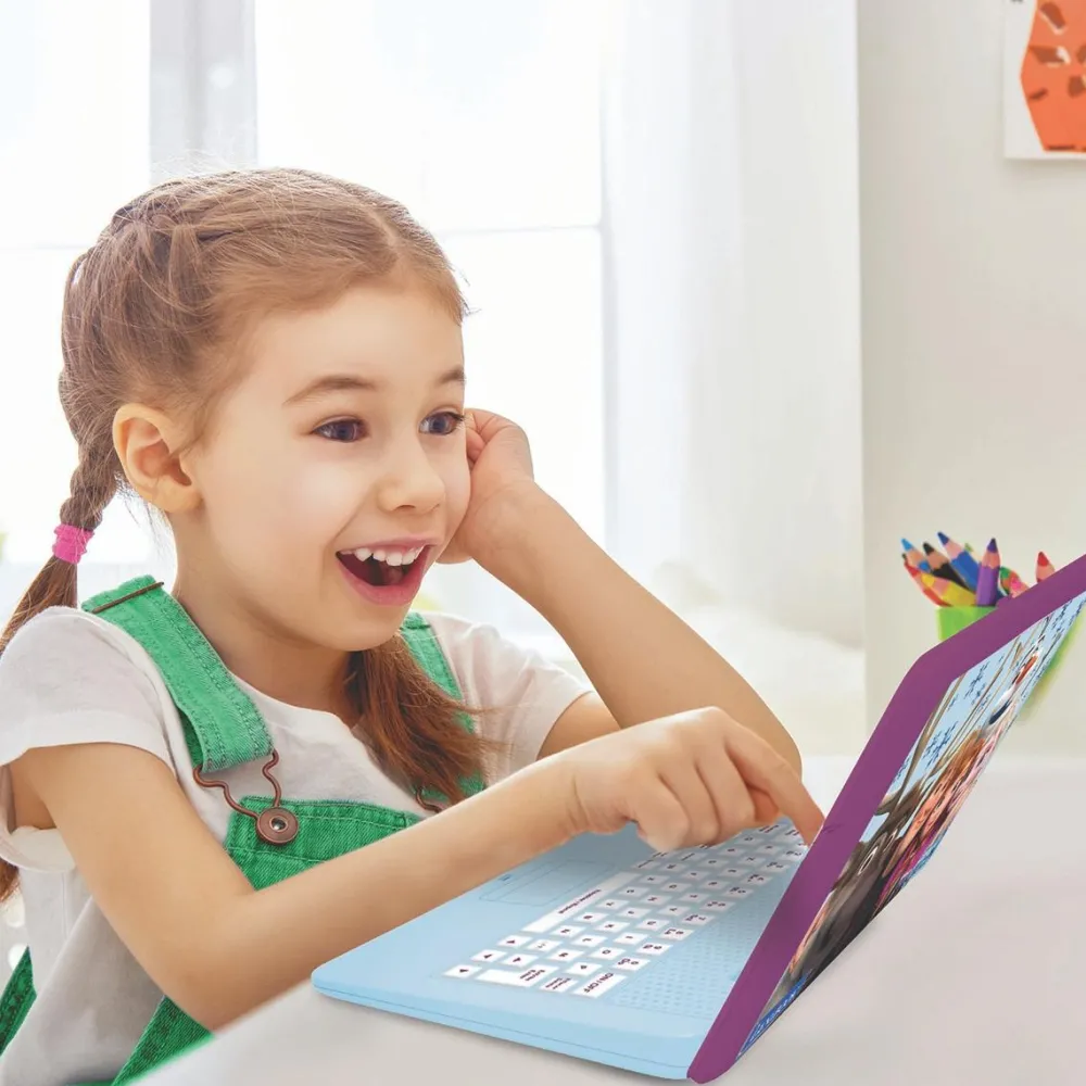 Lexibook Ordinateur éducatif bilingue La Reine des Neiges^ Ordinateurs Et Tablettes Éducatives