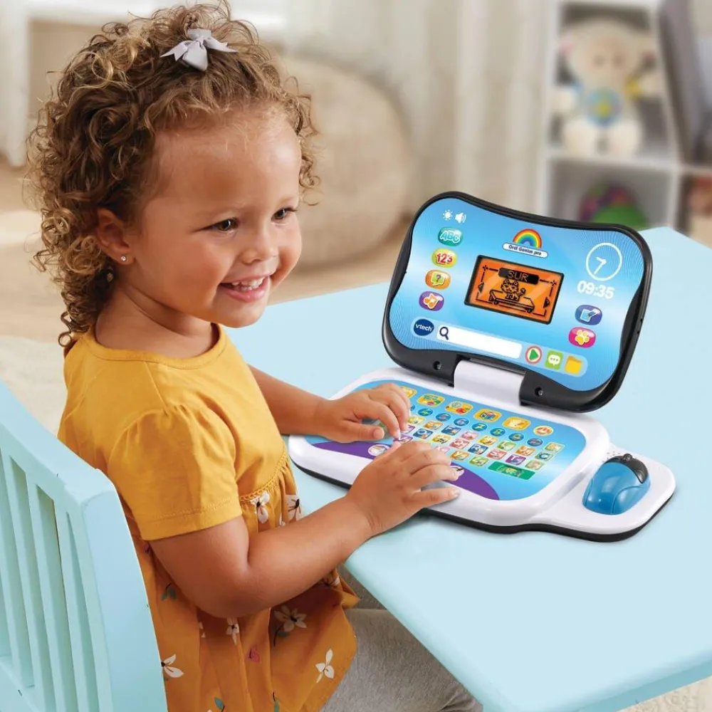 VTech Ordinateur Genius Pro Noir^ Ordinateurs Et Tablettes Éducatives