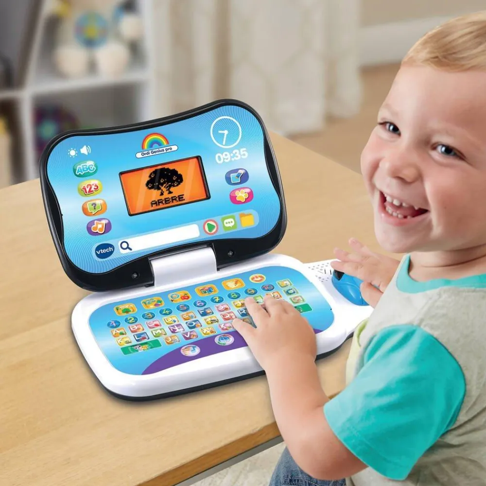 VTech Ordinateur Genius Pro Noir^ Ordinateurs Et Tablettes Éducatives