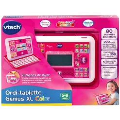 Varta Ordinateur tablette Genius XL rose^ Ordinateurs Et Tablettes Éducatives