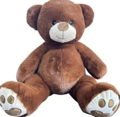 Simba Ours en peluche Chocolat de 66 cm^ Peluches Animaux