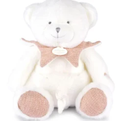 Doudou et Compagnie Ours pantin rose avec doudou - Collection doudou 25 ans^ Doudous