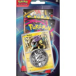 Asmodu00e9e Pack 2 boosters Pokemon Janvier 2026 avec carte promo Raikoo^ Cartes À Collectionner