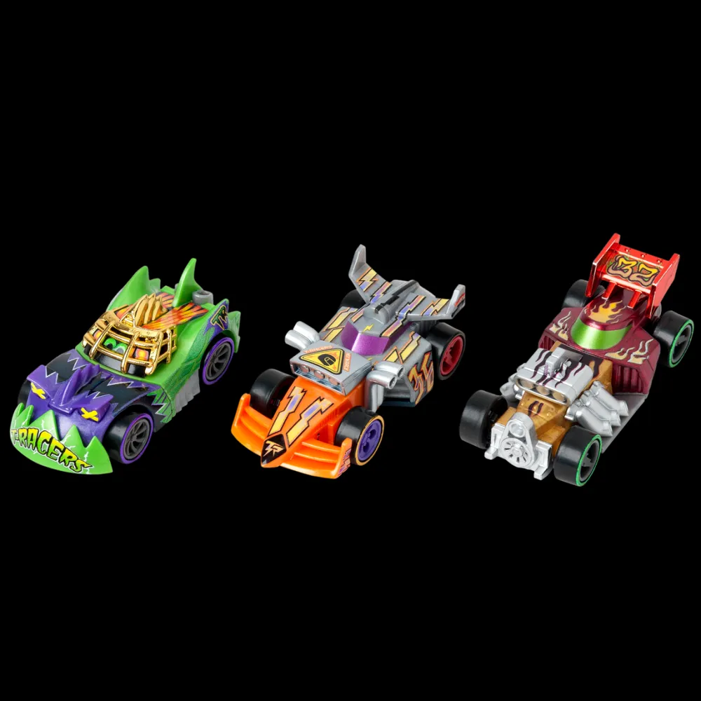 Magic Box Pack 3 véhicules - Tracers Mix N Race^ Petites Voitures
