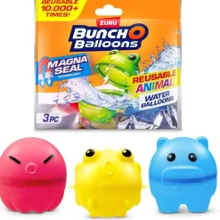 Zuru Pack de 3 bombes à eaux animaux - Bunch o balloons^ Jeux D'Eau Et De Plage