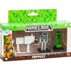 Bandai Pack de 3 figurines Minecraft 6cm^ Les Héros Et Personnages