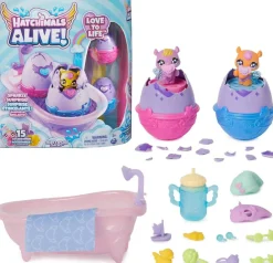 Spin Master Pack De 2 Hatchimals Douche Color Change^ Mini-Univers
