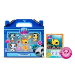 Bandai Pack de 5 Pets thème plage Little Petshop^ Mini-Univers
