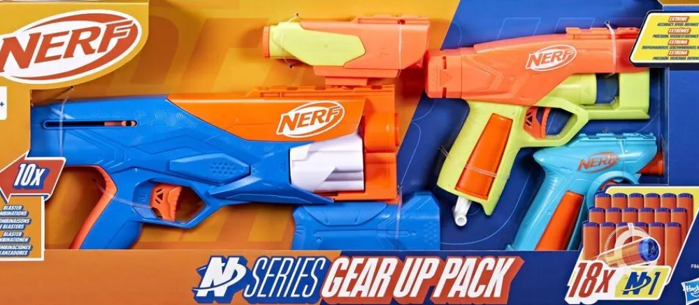 Nerf Pack De Série N Gear Up^ Jeux De Tir Et Pistolets