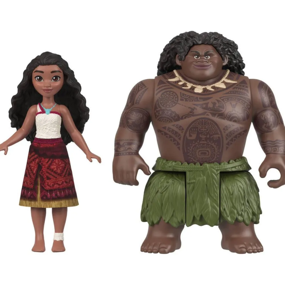 Mattel Pack figurines Vaiana et Maoui^ Les Héros Et Personnages