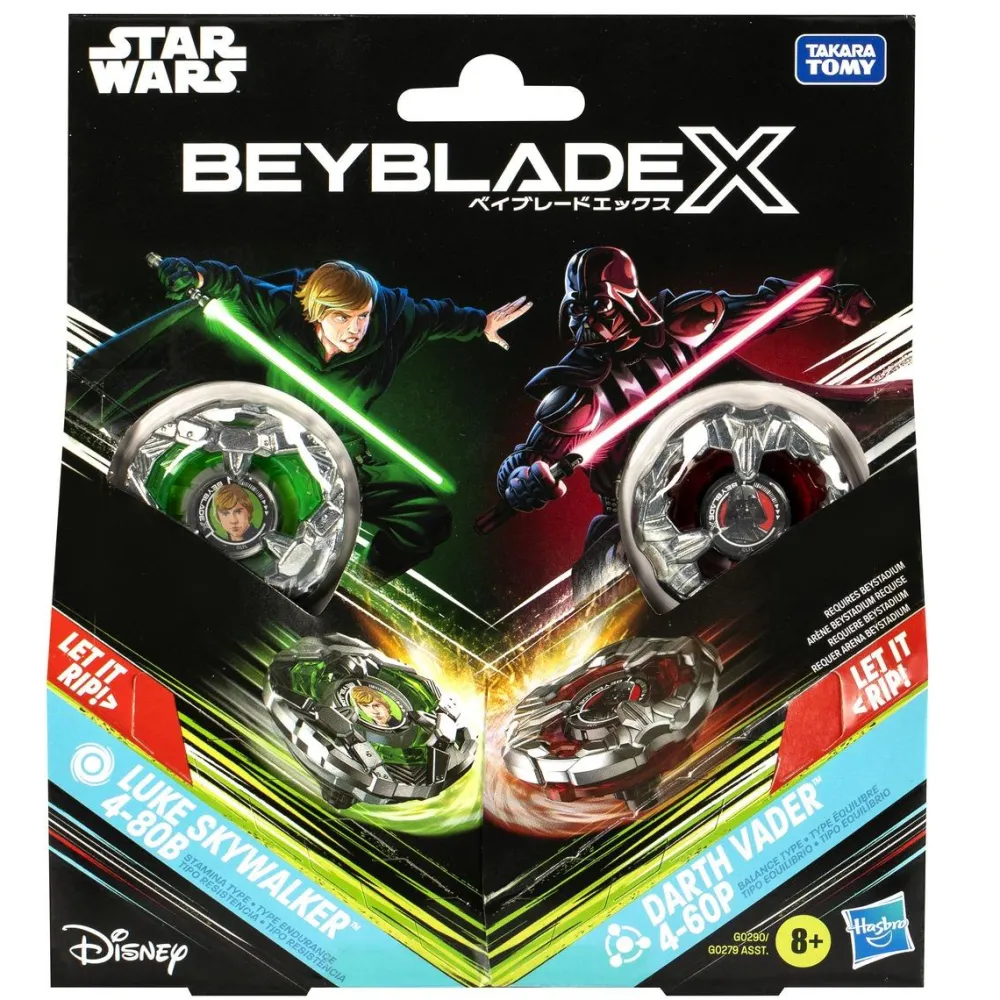 Hasbro Pack toupie Beyblade X Star Wars^ Les Figurines Interactives Et À Fonction