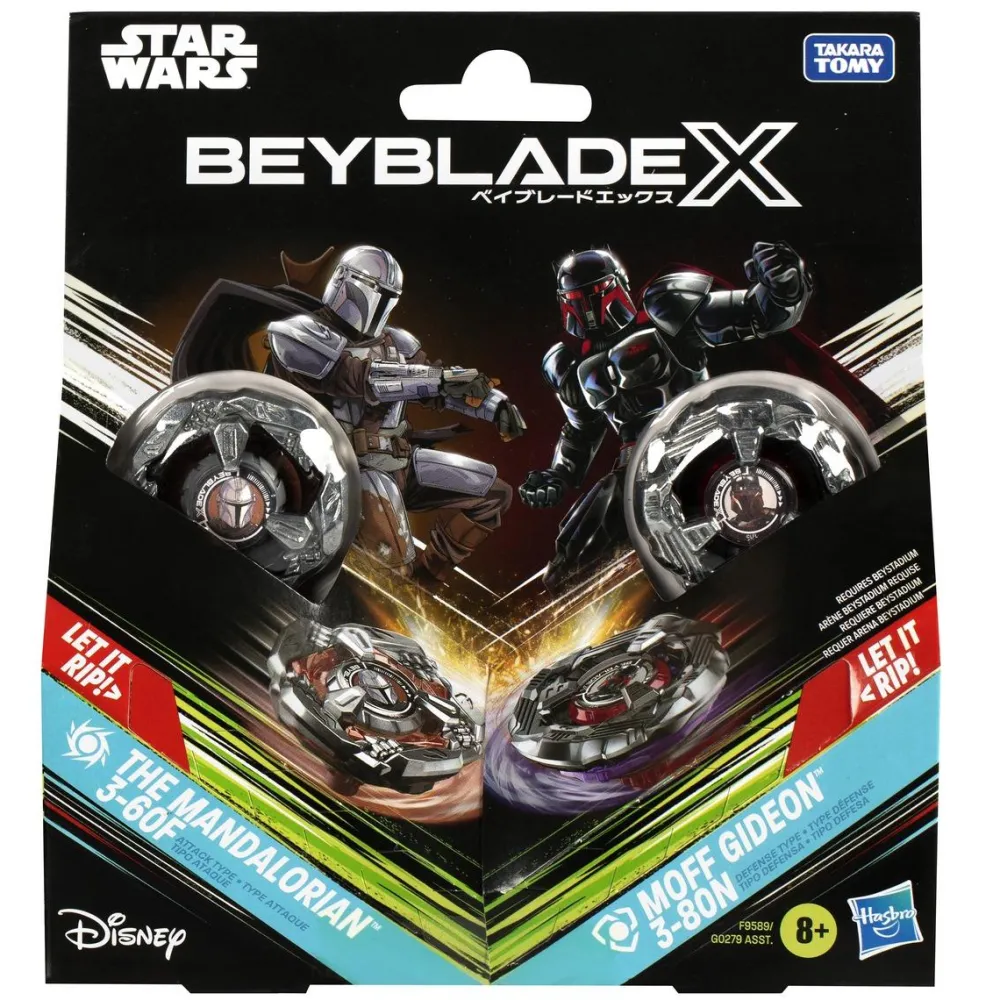 Hasbro Pack toupie Beyblade X Star Wars^ Les Figurines Interactives Et À Fonction
