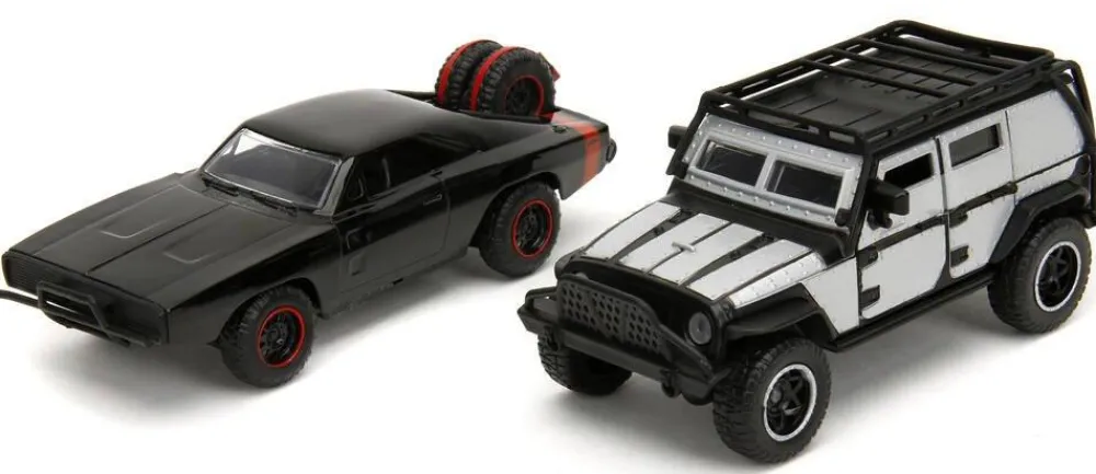 Pack Twin Jeep Wrangler et Dodge^ Modèles Réduits