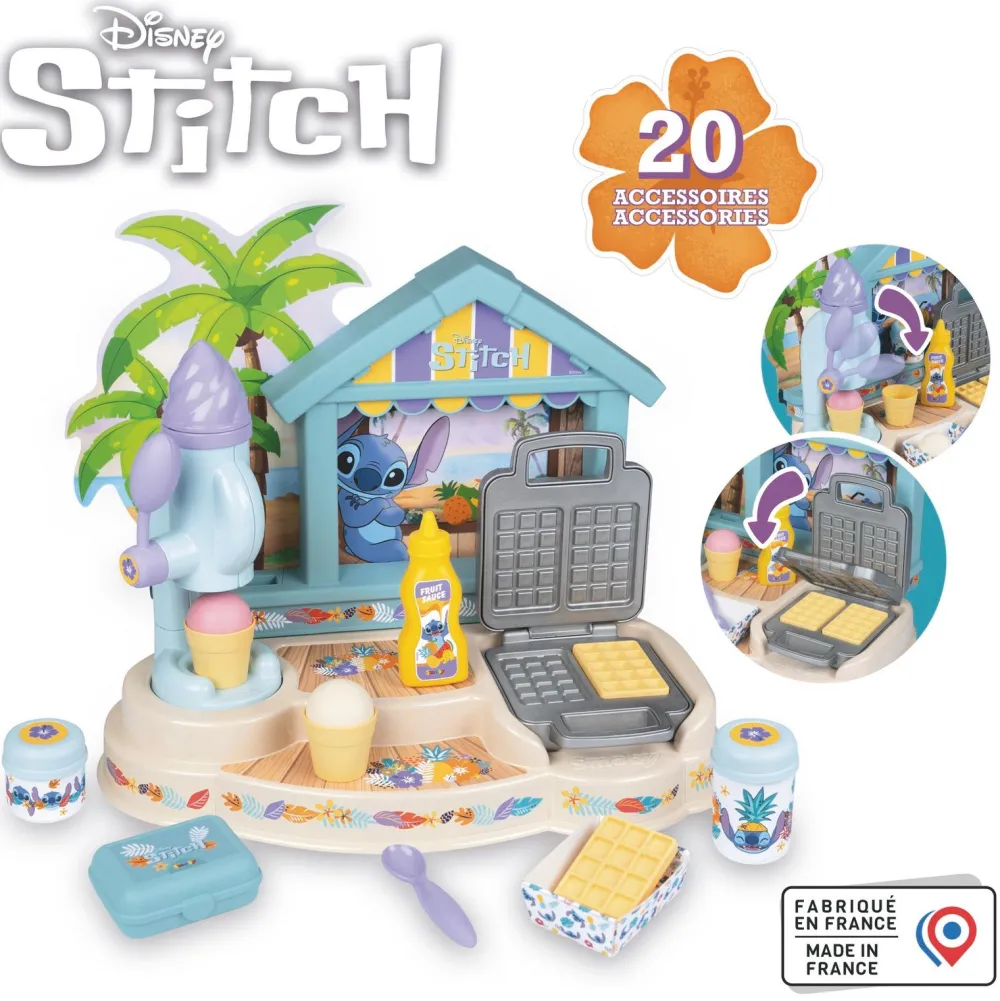 Smoby Paillotte gourmande Stitch^ Cuisines