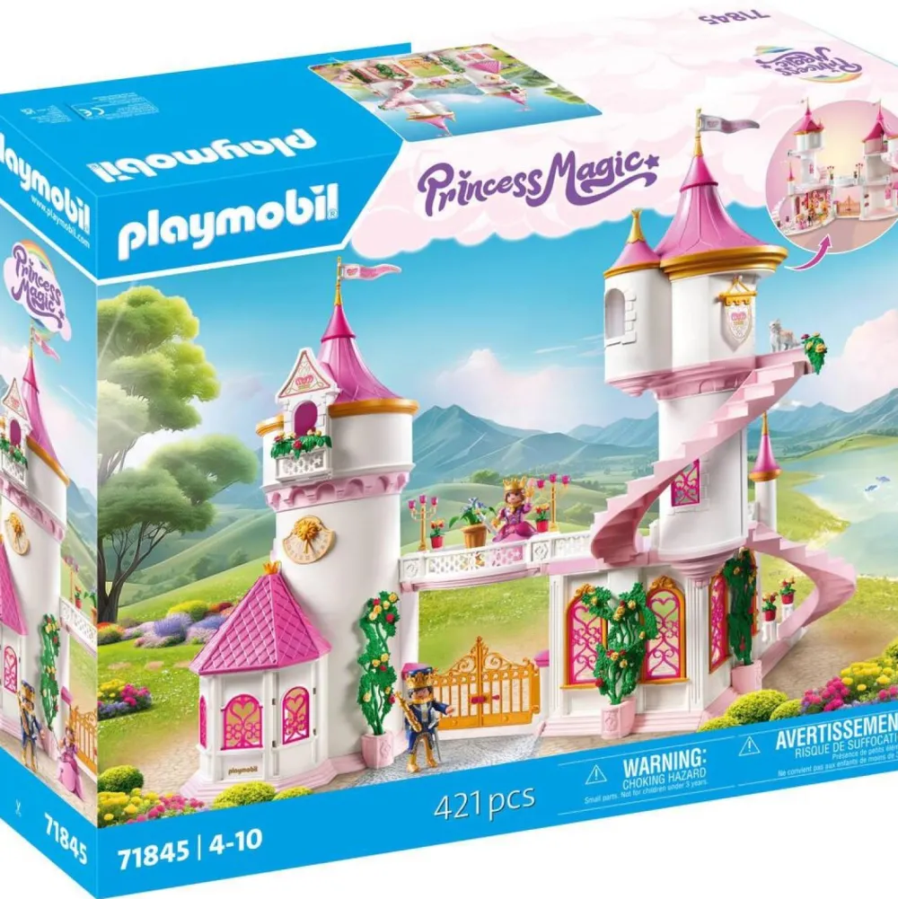 Playmobil Palais avec couple royal et trones Princess Magic 71845^ Les Princesses Et Fées