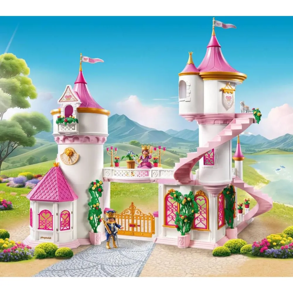 Playmobil Palais avec couple royal et trones Princess Magic 71845^ Les Princesses Et Fées