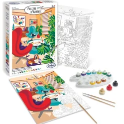 Sentosphu00e8re Palette d'artiste Mon intérieur^ Peinture