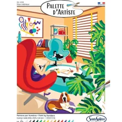 Sentosphu00e8re Palette d'artiste Mon intérieur^ Peinture