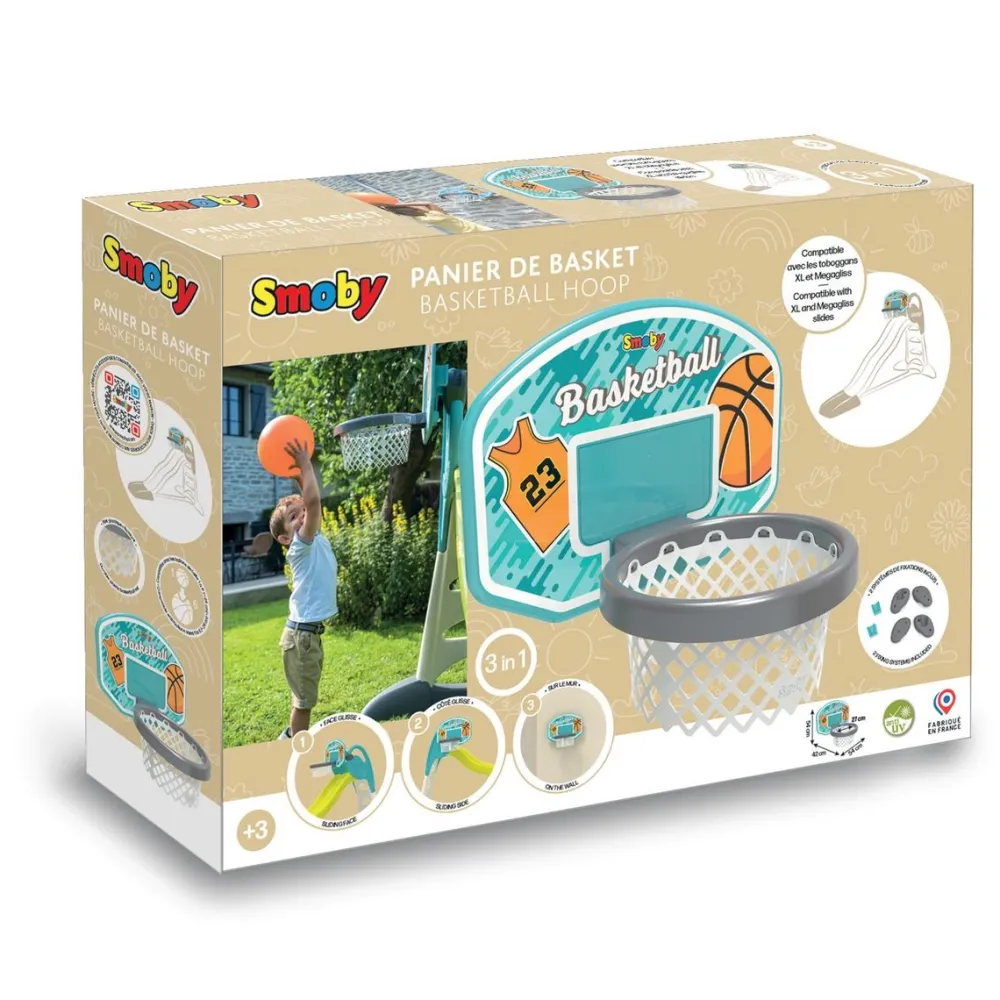 Smoby Panier de Basket^ Maisons, Toboggans Et Jeux D'Extérieur