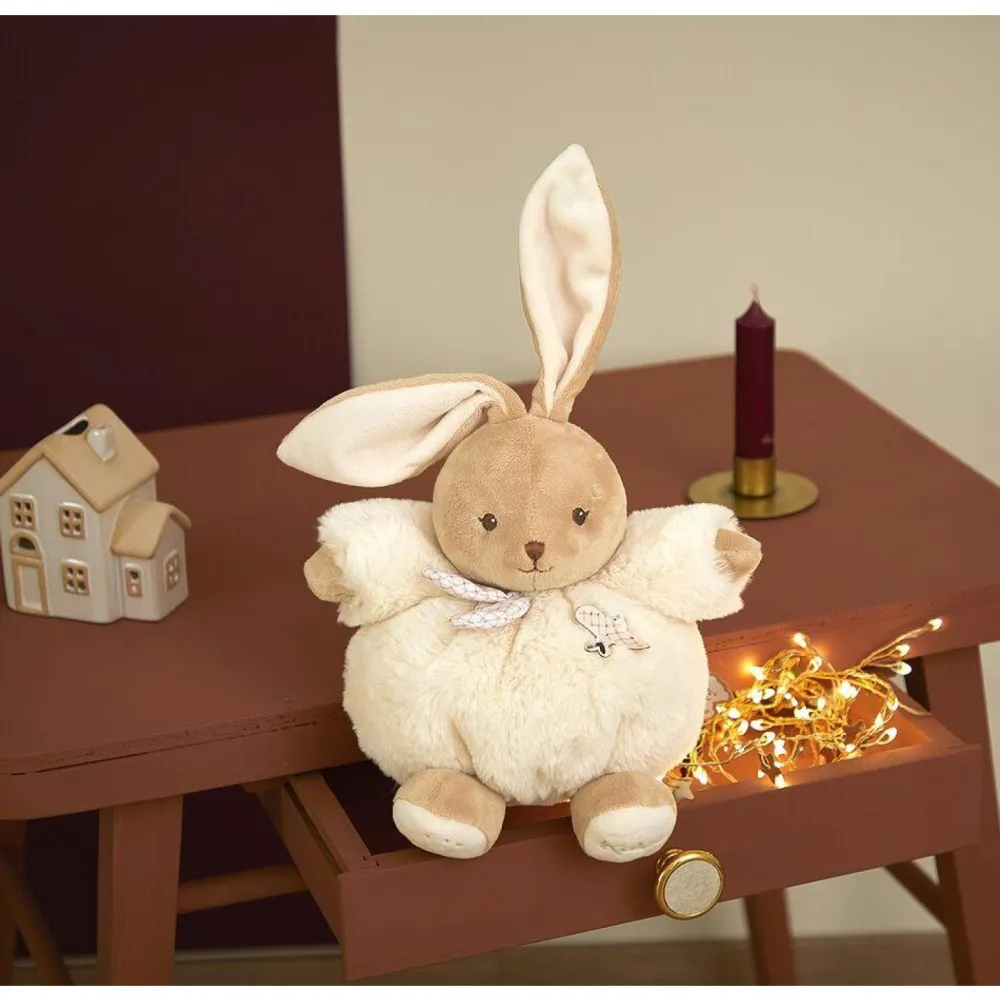 Kaloo Patapouf doudou lapin crème 17cm^ Doudous