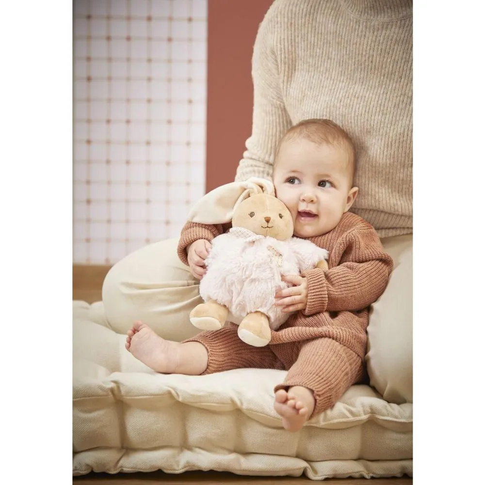 Kaloo Patapouf doudou lapin rose 17cm^ Doudous