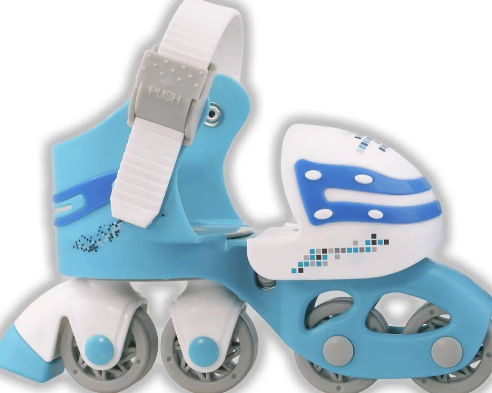 Moov'ngo Patins évolutifs et ajustables bleus - Taille 25 - 32^ Rollers, Skates Et Protections