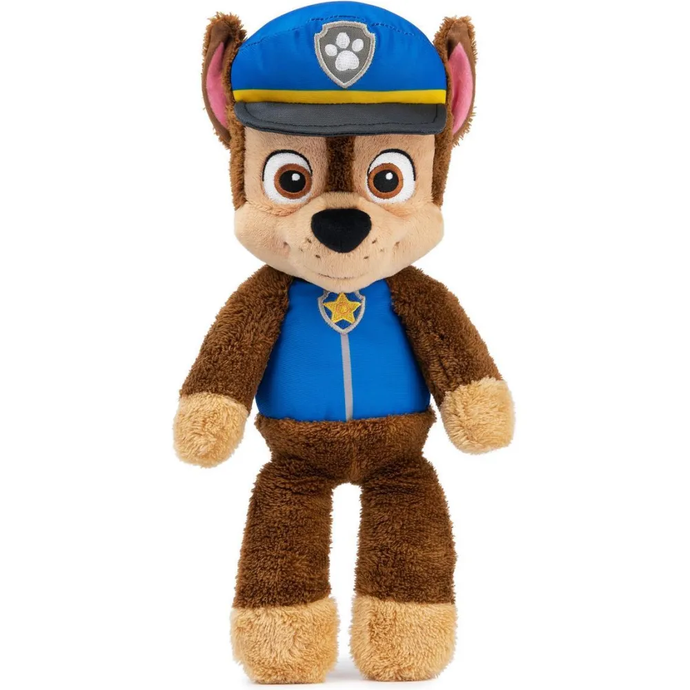 Spin Master Peluche Doudou 35 cm Chase Pat Patrouille^ Peluches Animaux