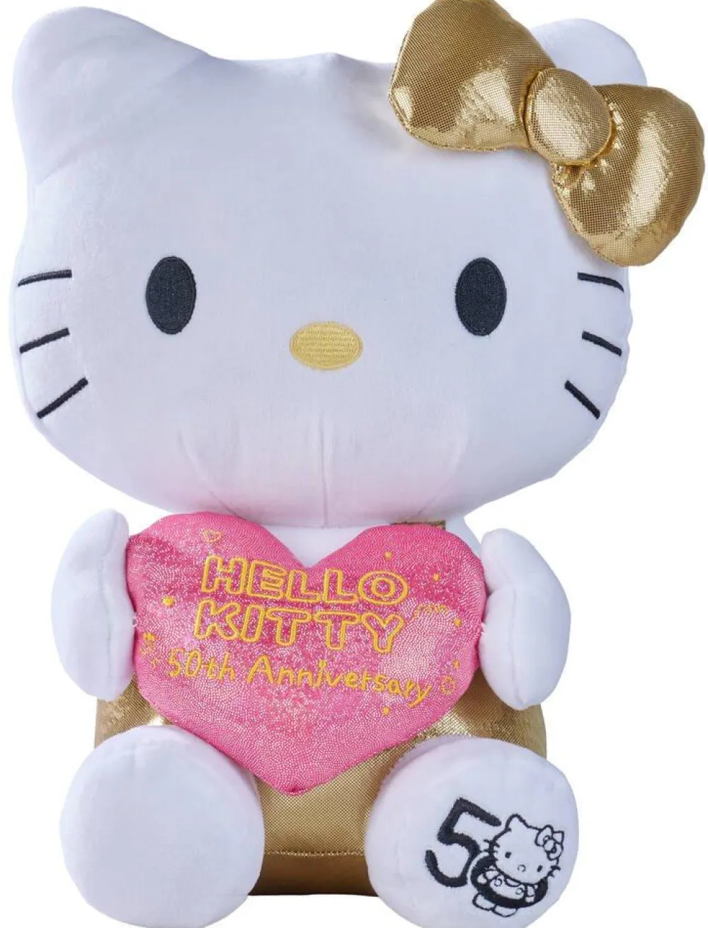 Simba Peluche Hello Kitty 30 Cm - 50ème Anniversaire^ Peluches Animaux