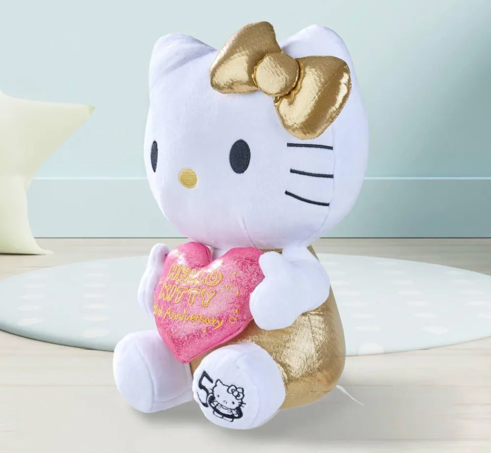 Simba Peluche Hello Kitty 30 Cm - 50ème Anniversaire^ Peluches Animaux
