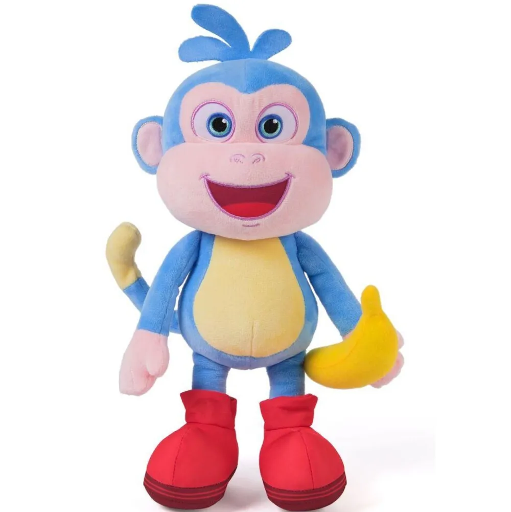 Spin Master Peluche interactive Babouche 35 cm - Dora l'exploratrice^ Peluches Électroniques Interactives