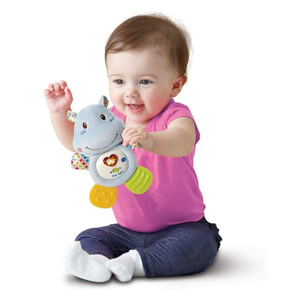 VTech Peluche interactive Croc'hippo^ Peluches Électroniques Interactives