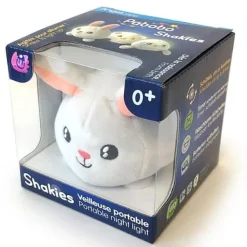 Pabobo PELUCHE LUMINEUSE SHAKIES LAPIN VEILLEUSE^ Mobiles Et Veilleuses