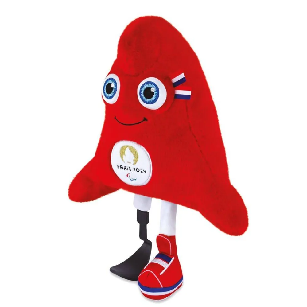 Doudou et Compagnie Peluche Mascotte Para 28 Cm - Jo Paris 2024^ Peluches Animaux