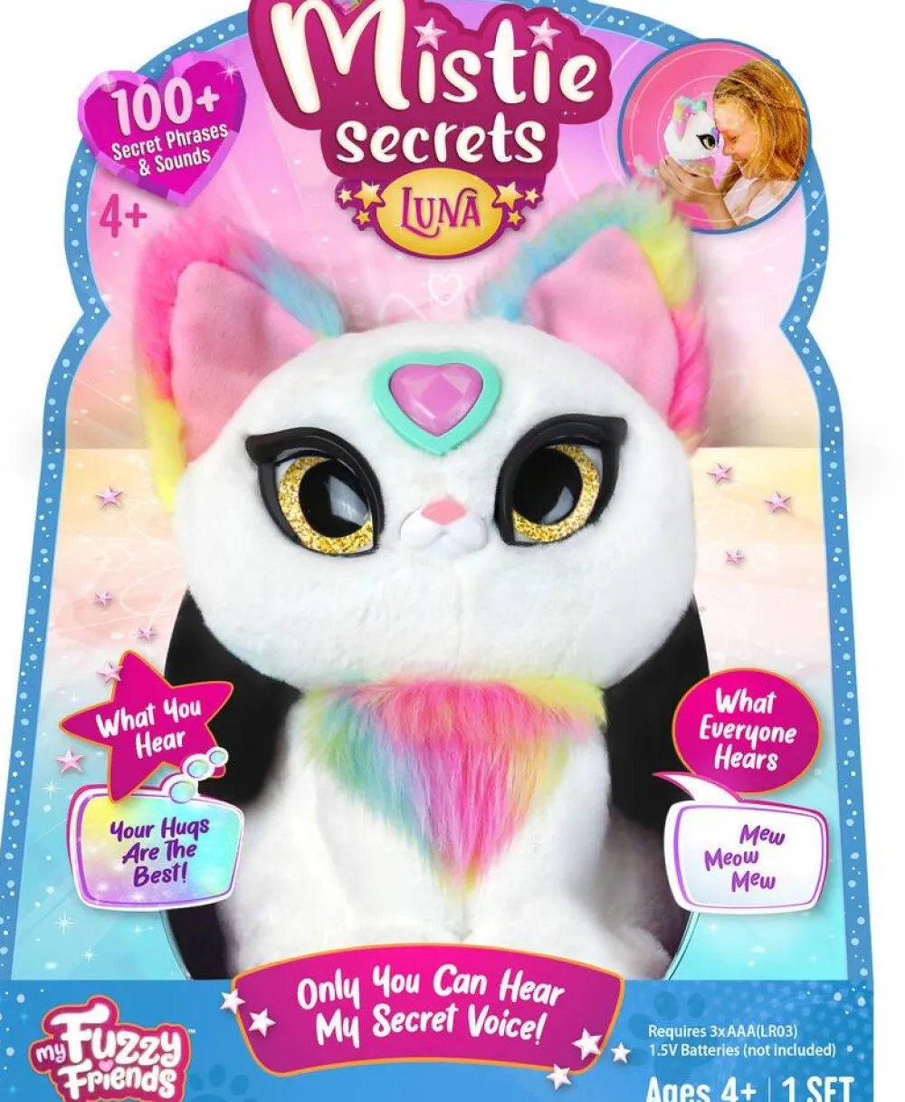 Giochi Preziosi Peluche Mistie Secrets - Modèle Luna^ Peluches Électroniques Interactives