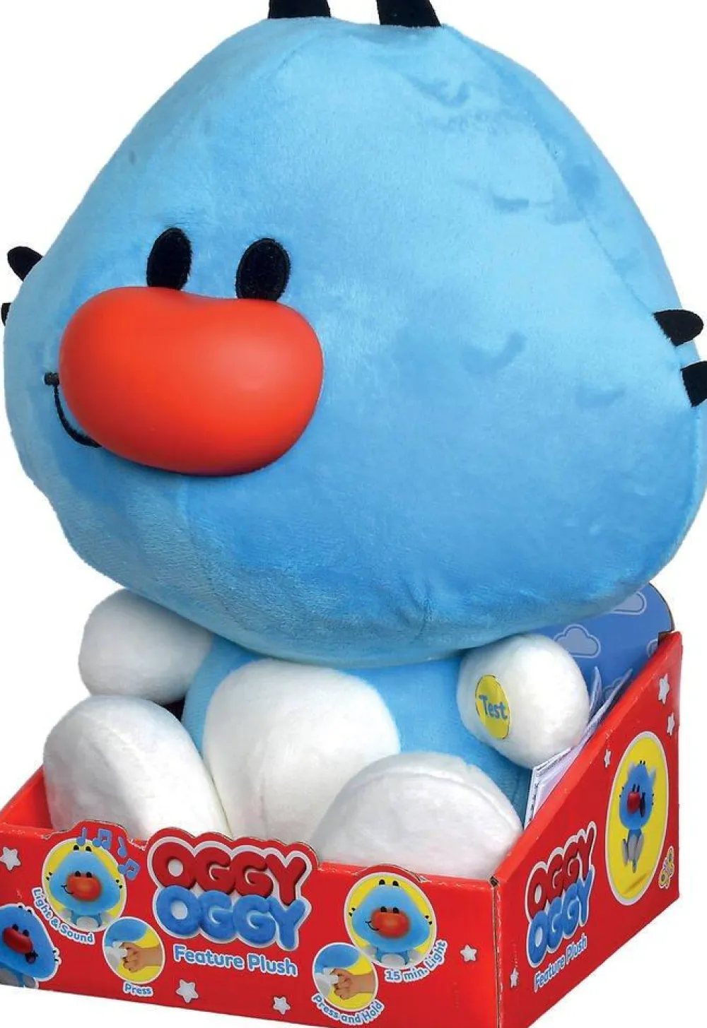 Varta Peluche Oggy 30 Cm - Fonction Intégrée - Smoby^ Peluches Animaux