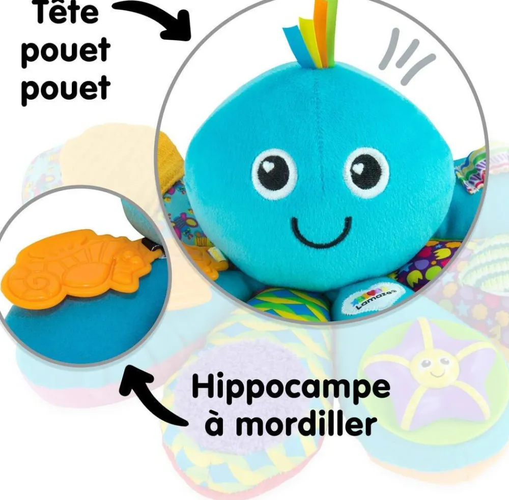 Lamaze Peluche Pieuvre Multi Activités -^ Hochets Et Jouets D'Activités