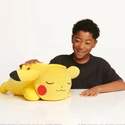 Peluche Pikachu qui dort - Pokémon 45 cm^ Peluches Animaux