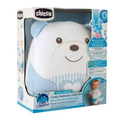 Chicco Peluche tendre ourson bleu^ Doudous
