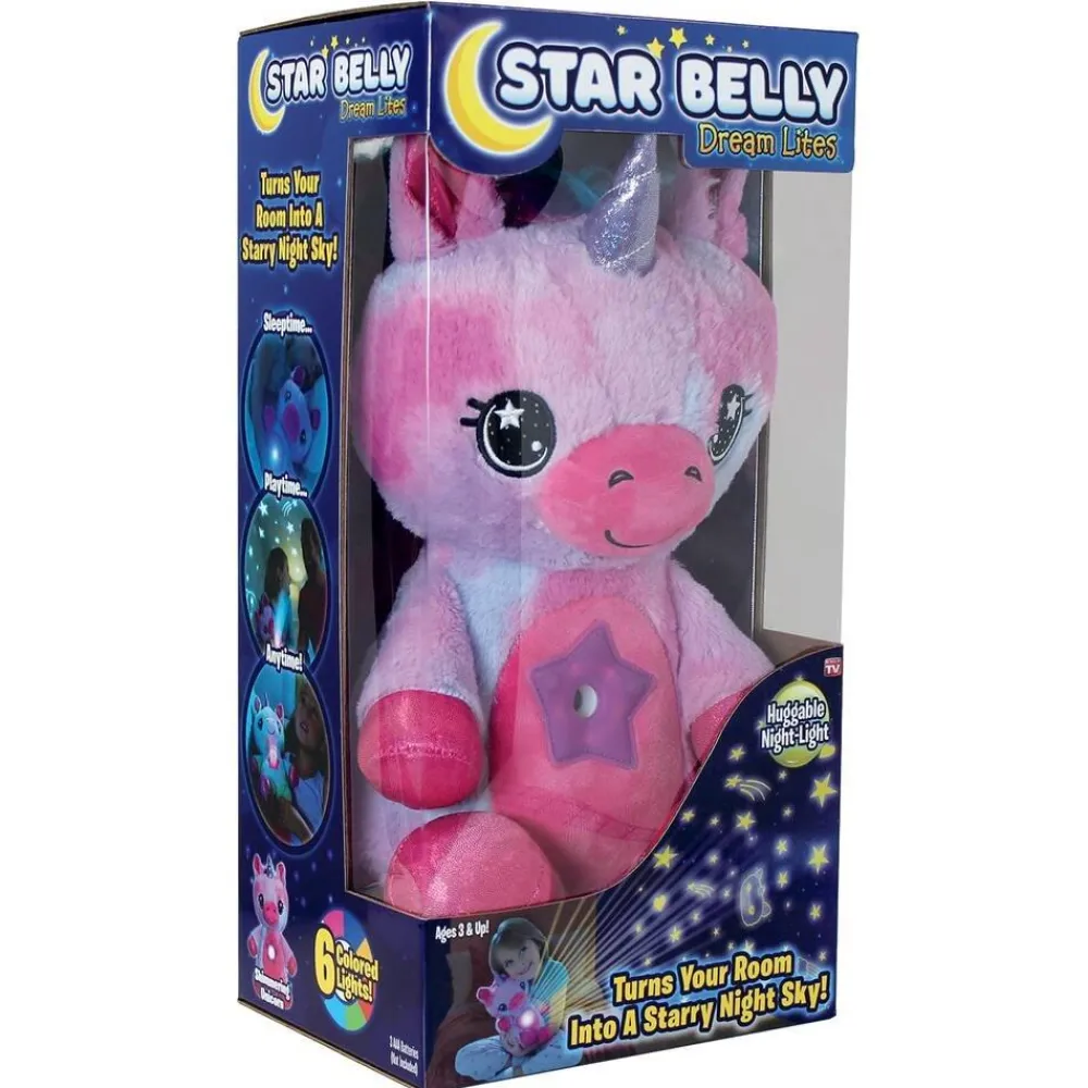 Varta Peluche veilleuse Licorne Star Belly^ Peluches Musicales Et Lumineuses