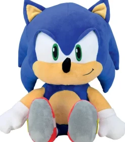 Varta Peluche vibrante Sonic The Hedgehog de 40 cm^ Peluches Musicales Et Lumineuses