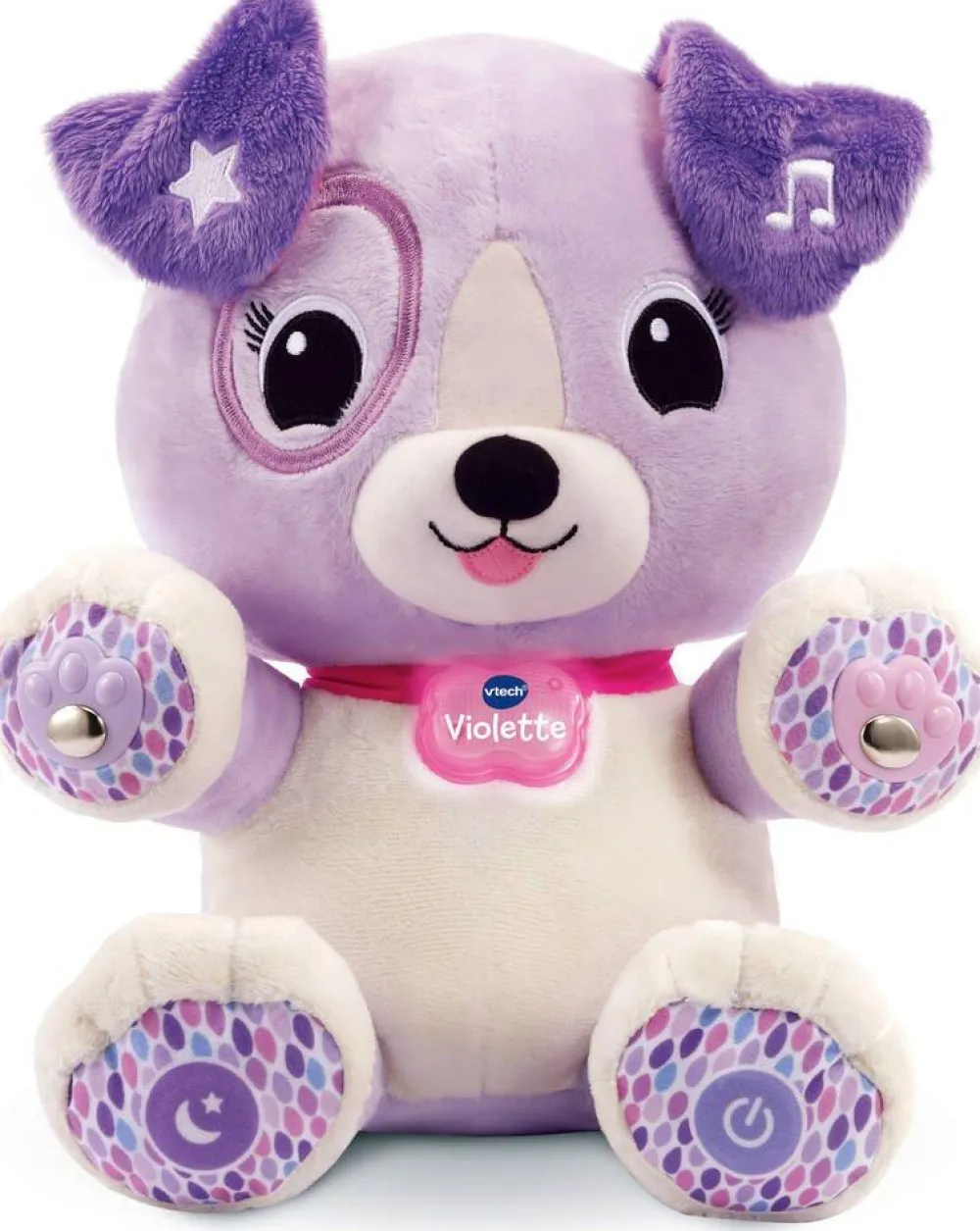 Varta Peluche Violette, Mon Amie Pattes Magiques^ Peluches Musicales Et Lumineuses