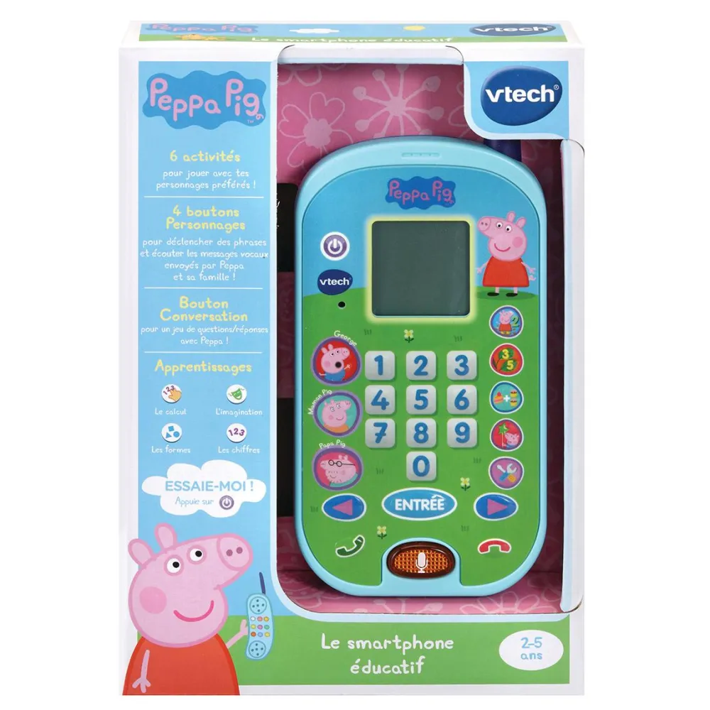 Varta Peppa Pig - Le smartphone éducatif^ Ordinateurs Et Tablettes Éducatives