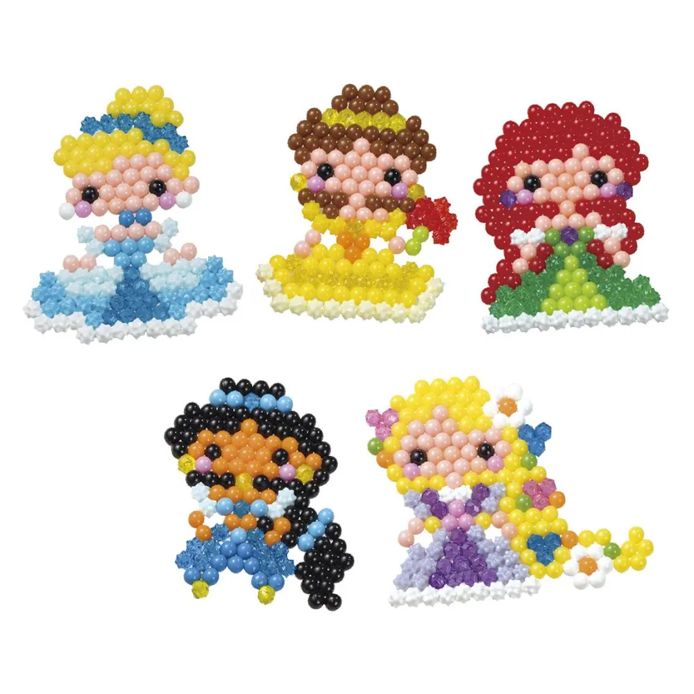 Aquabeads Perles - Disney Princesses^ Perles, Bijoux Et Perles À Repasser|Sables, Paillettes Et Mosaïques